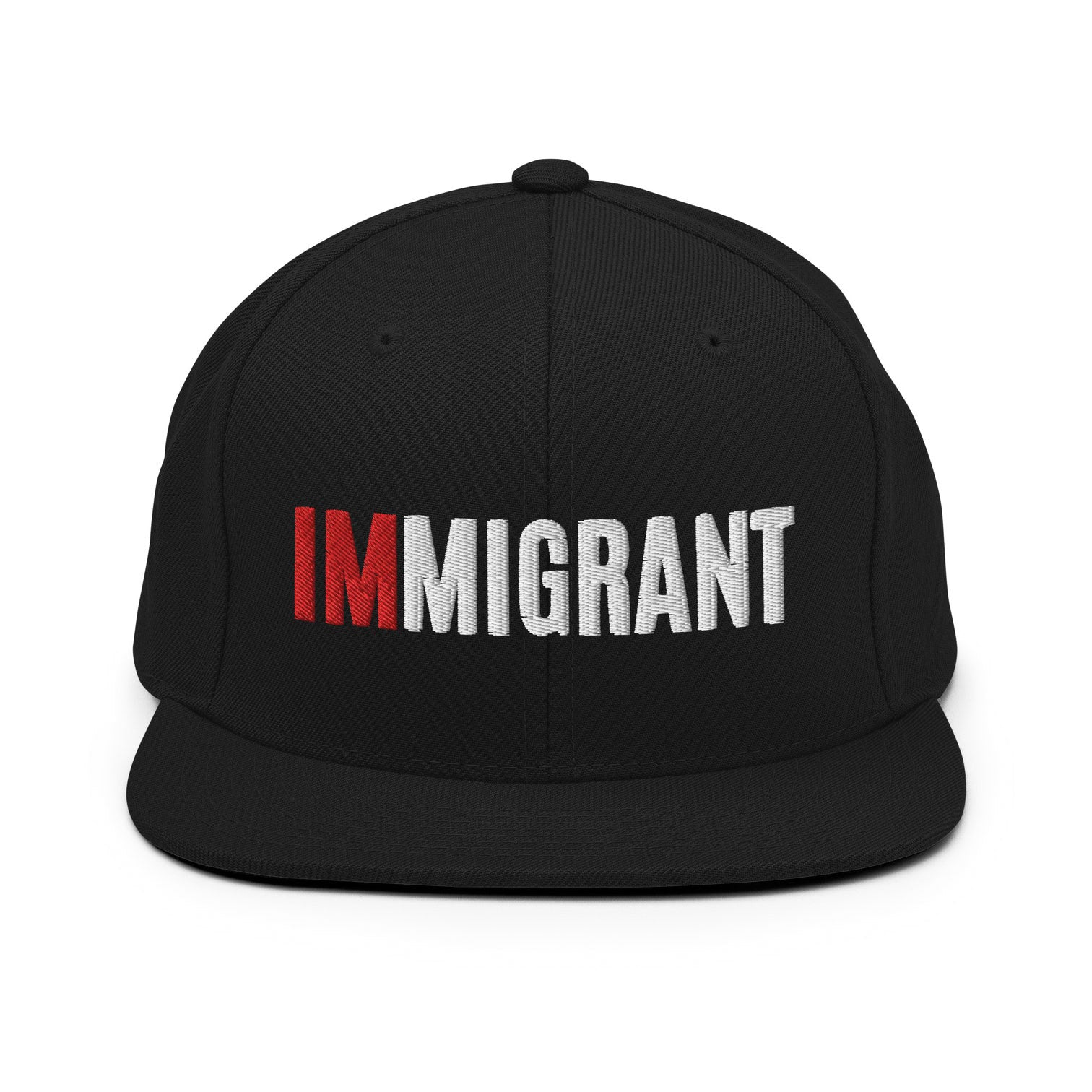 Immigrant Snapback Cap