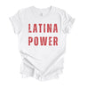 An empowering shirt for Latina women with a classic design